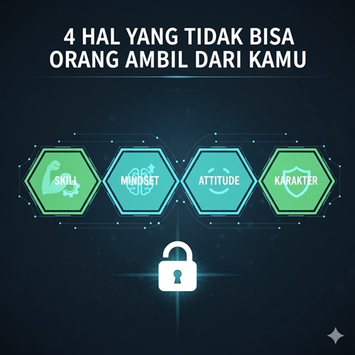 4 Hal Yang Tidak Bisa Orang Ambil Dari Kamu